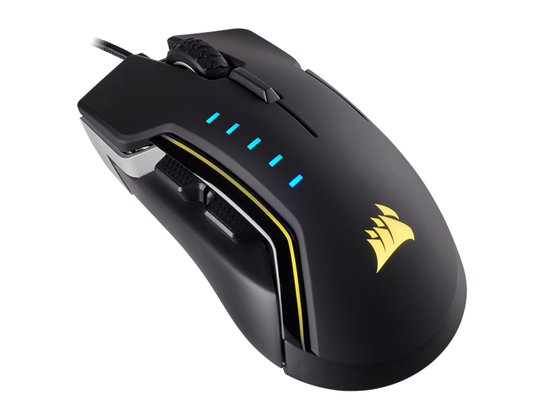 Gaming Mouse Corsair GLAIVE RGB Aluminum (CH-9302111-AP) _1118KT